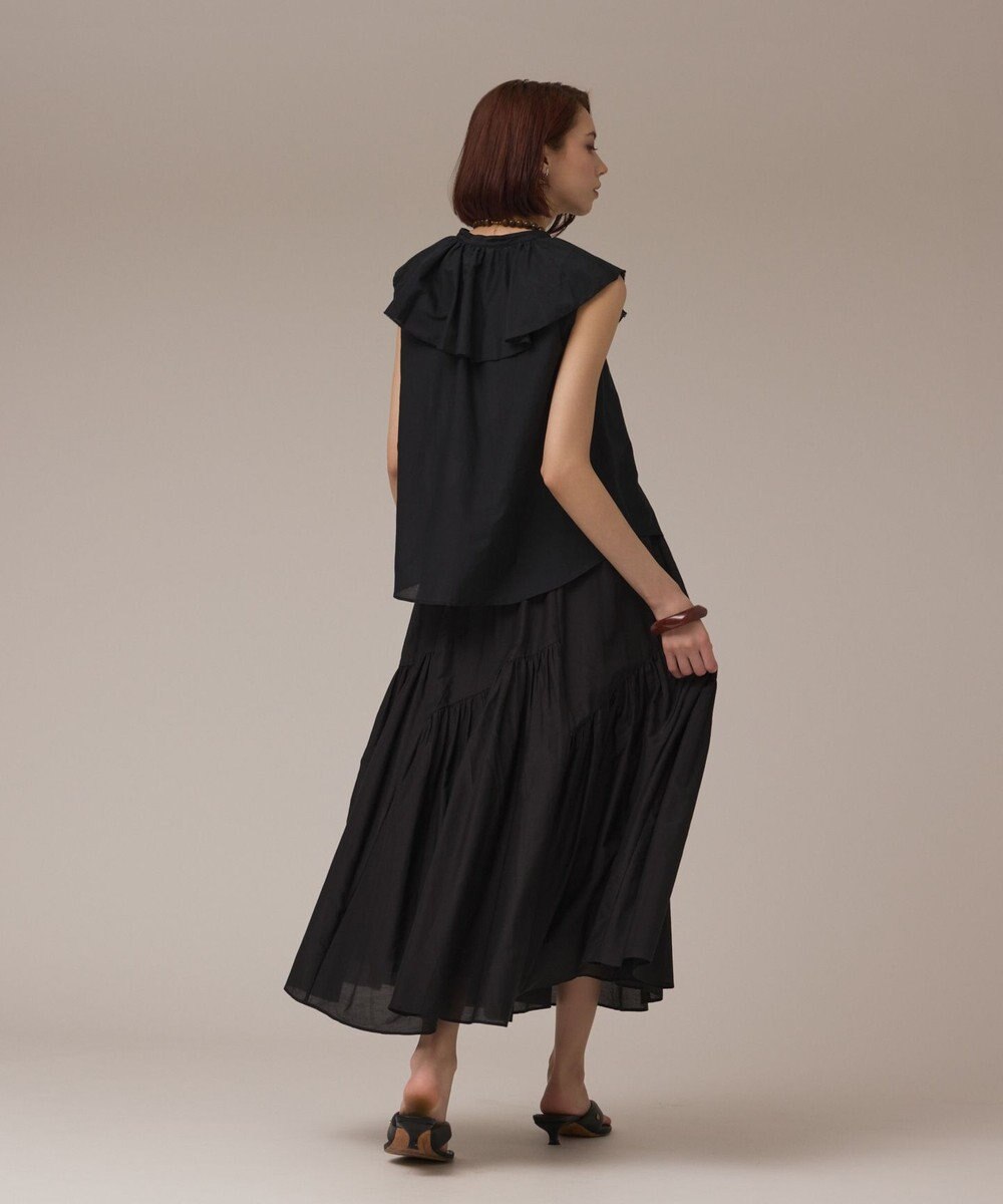 GRACE CONTINENTAL コットンシルクカフタントップ 