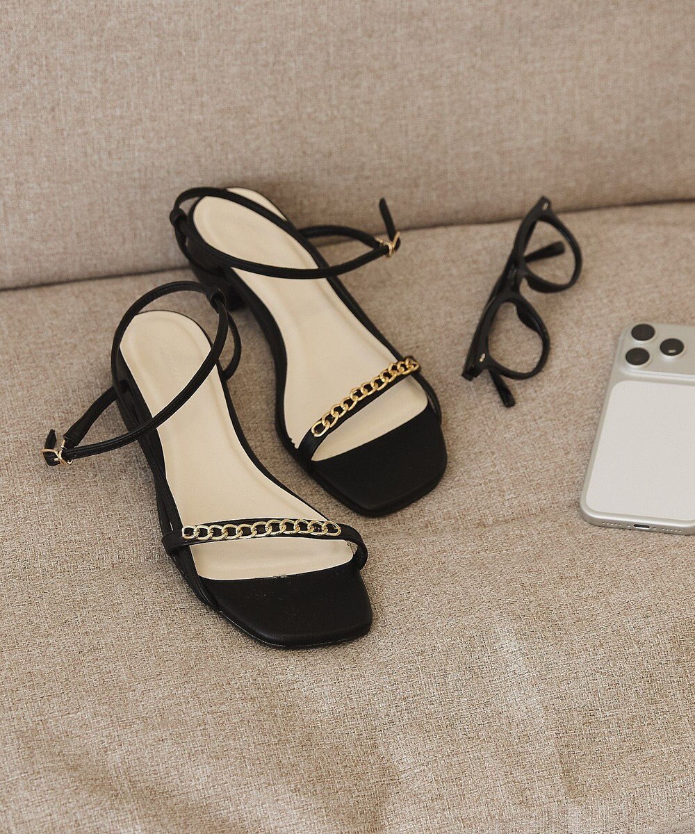 AMERICAN HOLIC チェーンヌーディサンダル 