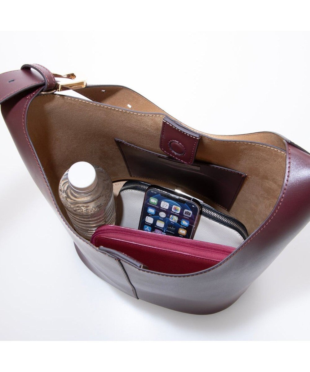 UNBILLION カシュカシュ cachecache / ビッグバックルバケツショルダー 