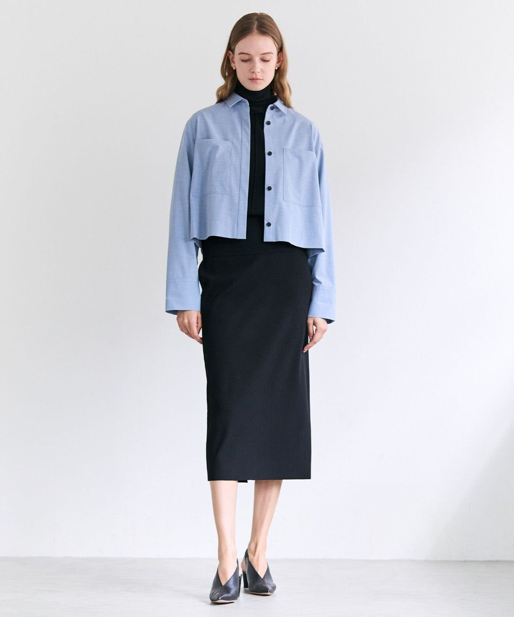 BEIGE， LAURA / ドライタッチ ストレッチニットスカート 