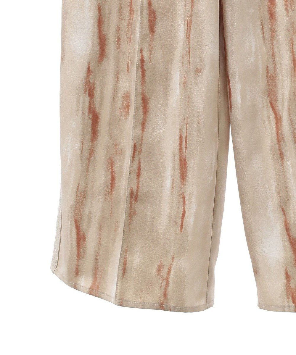 Green Parks アソート柄サイドラインパンツ 