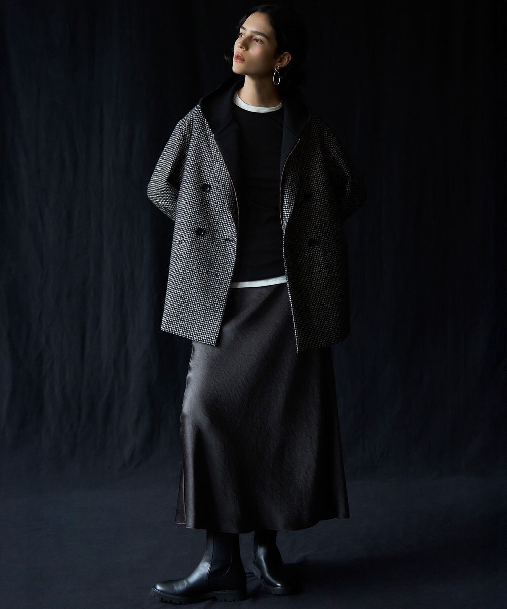 23区 S 【滝沢眞規子さん着用/洗える】シアーレイヤード カットソー 