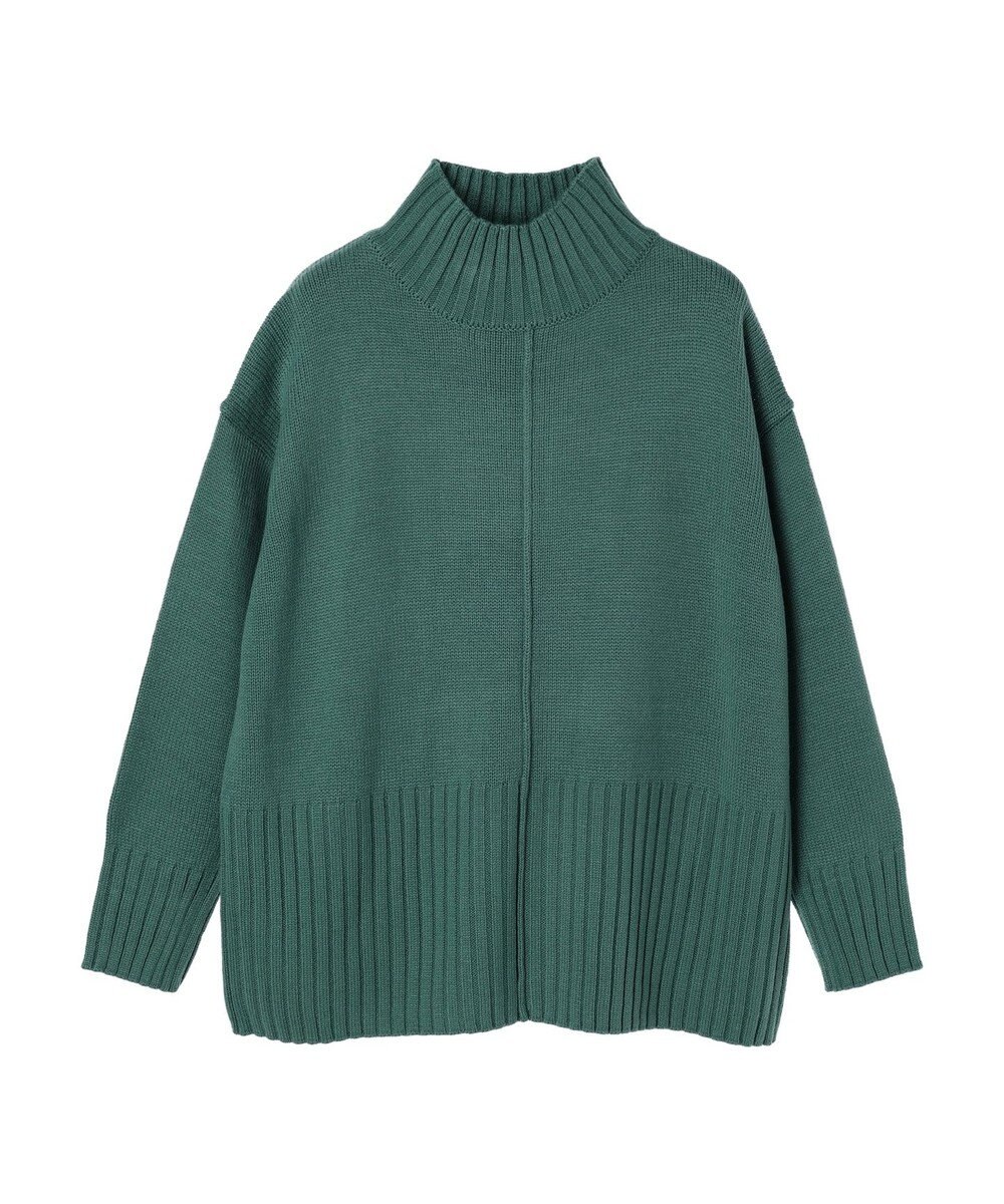 Green Parks 洗える　バックスリットニットプルオーバー 