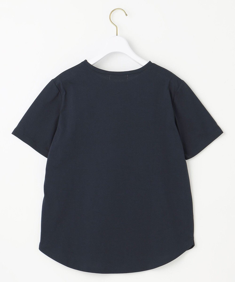 ANY SIS L 線画×刺繍ロゴ Tシャツ 