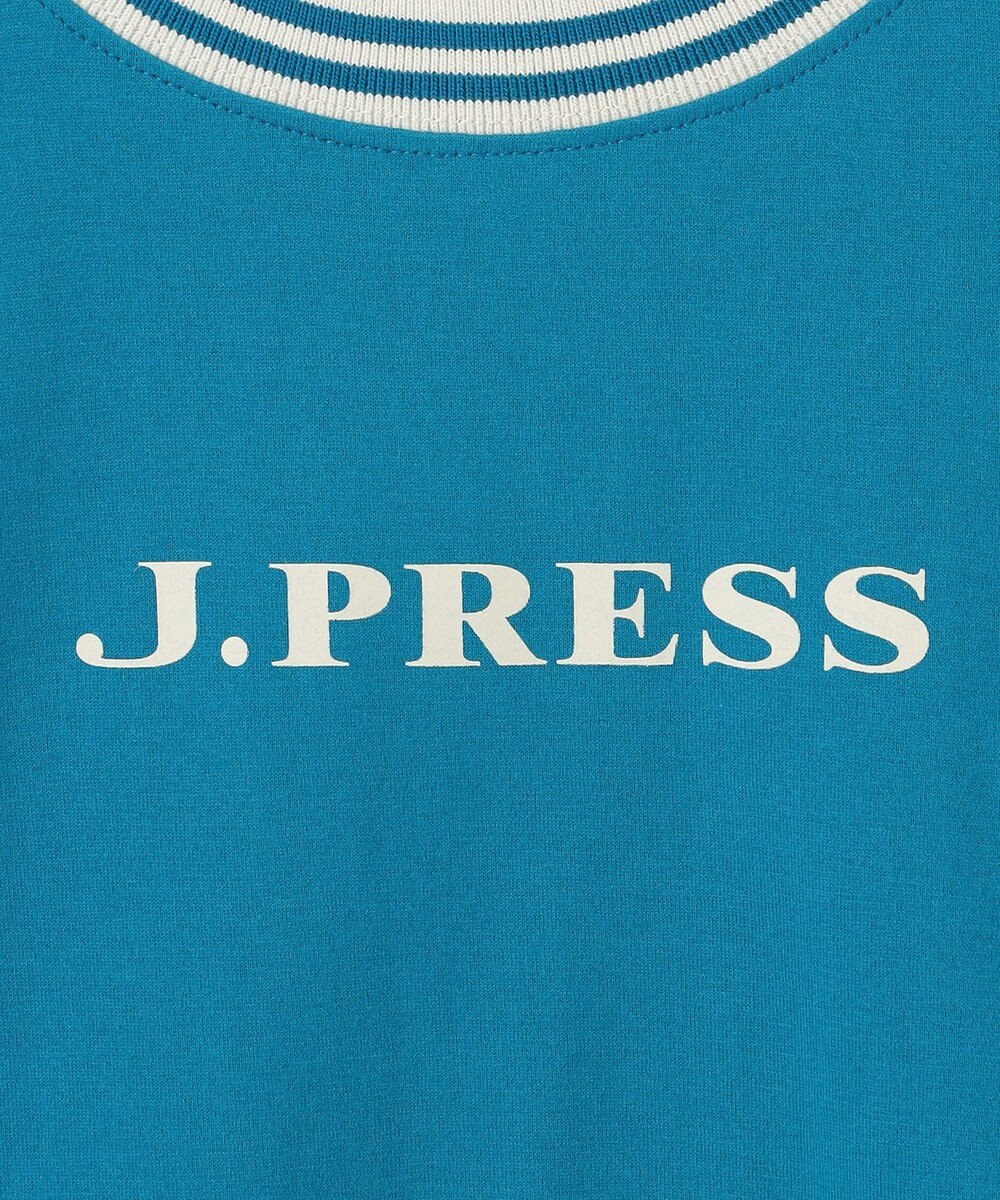 J.PRESS KIDS 【140-170cm】リブライン ロゴカットソー 