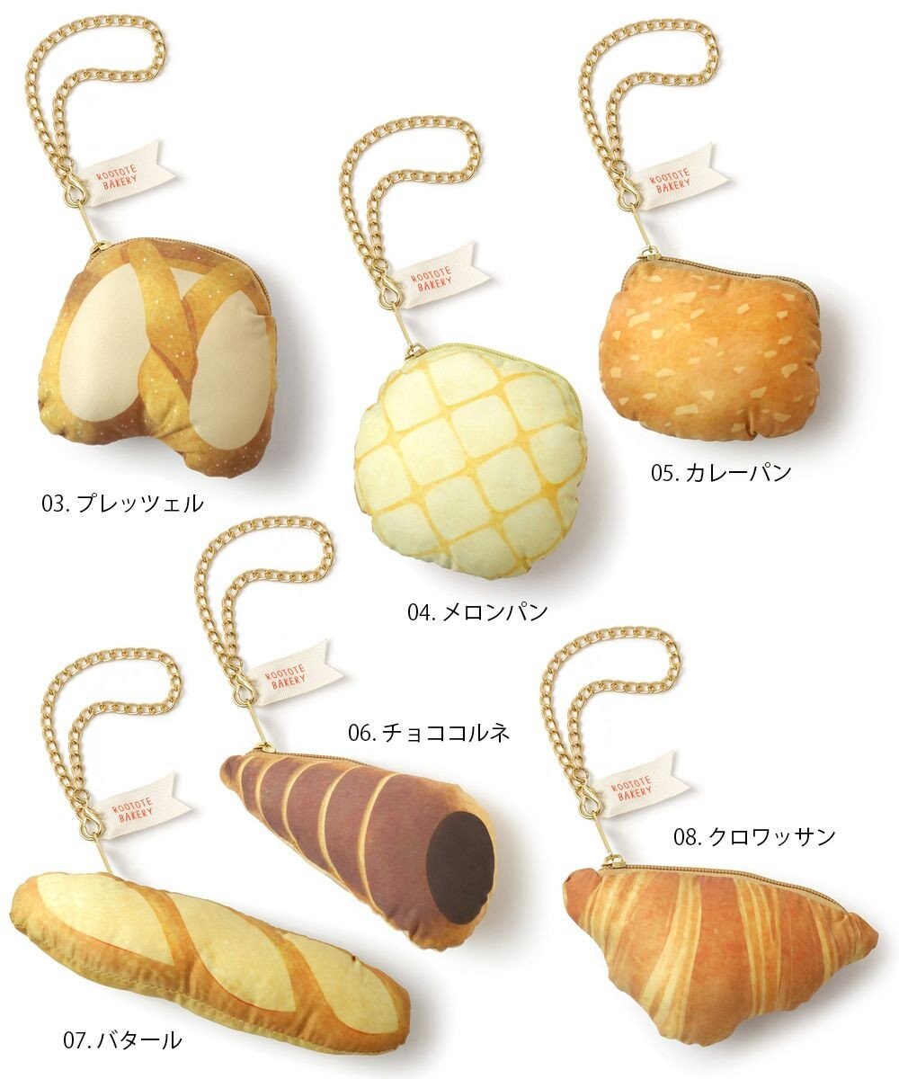 ROOTOTE 0131 RTふかふかパンポーチ＆ショッパー【企画デザイン2時×イラストレーター・つゆこ×ROOTOTE】 