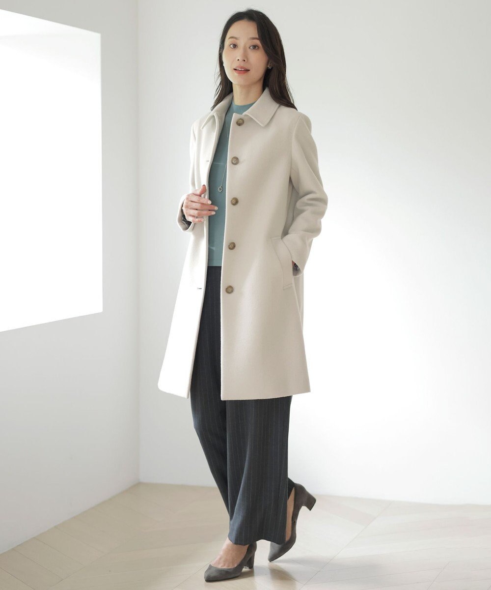 J.PRESS LADIES 3way ガラスリング ラリエット ネックレス 