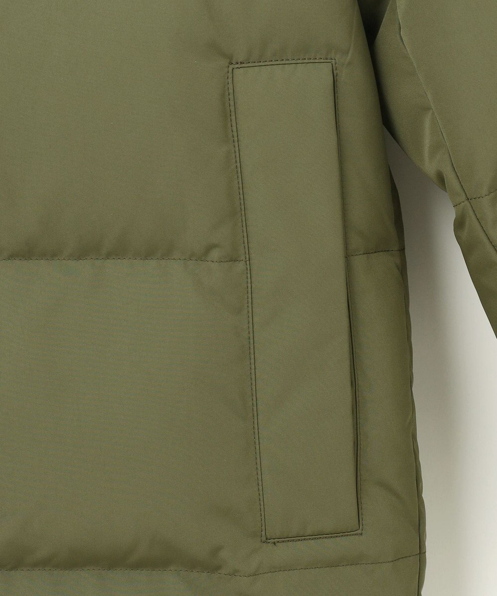 J.PRESS MEN 【ビジネス対応可】ベーシックタフタ ダウンコート / デタッチャブルフード 