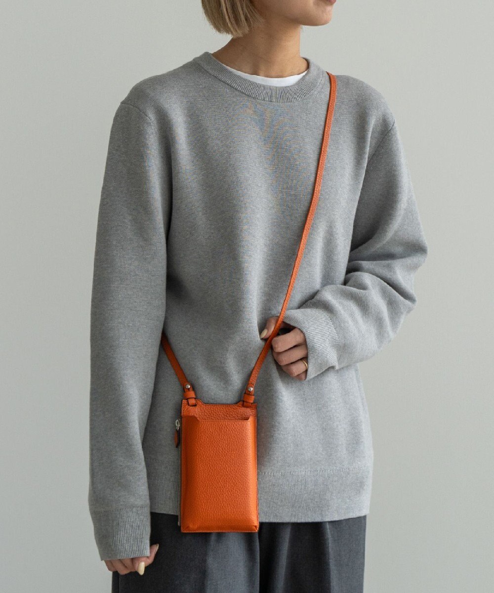 Atelier nuu 本革 スマホショルダー 