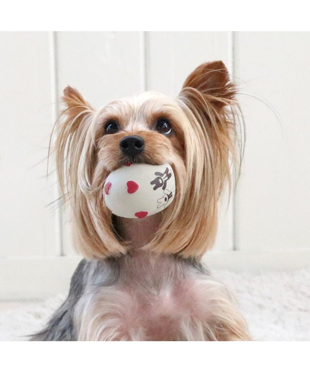 PET PARADISE リサとガスパール ラテックス トイ 《ハート柄》 