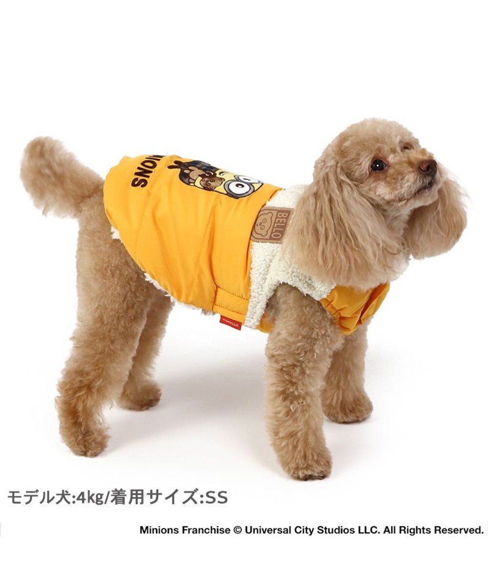 PET PARADISE ミニオン ボブ 遠赤外線 綿入ベスト 小型犬 