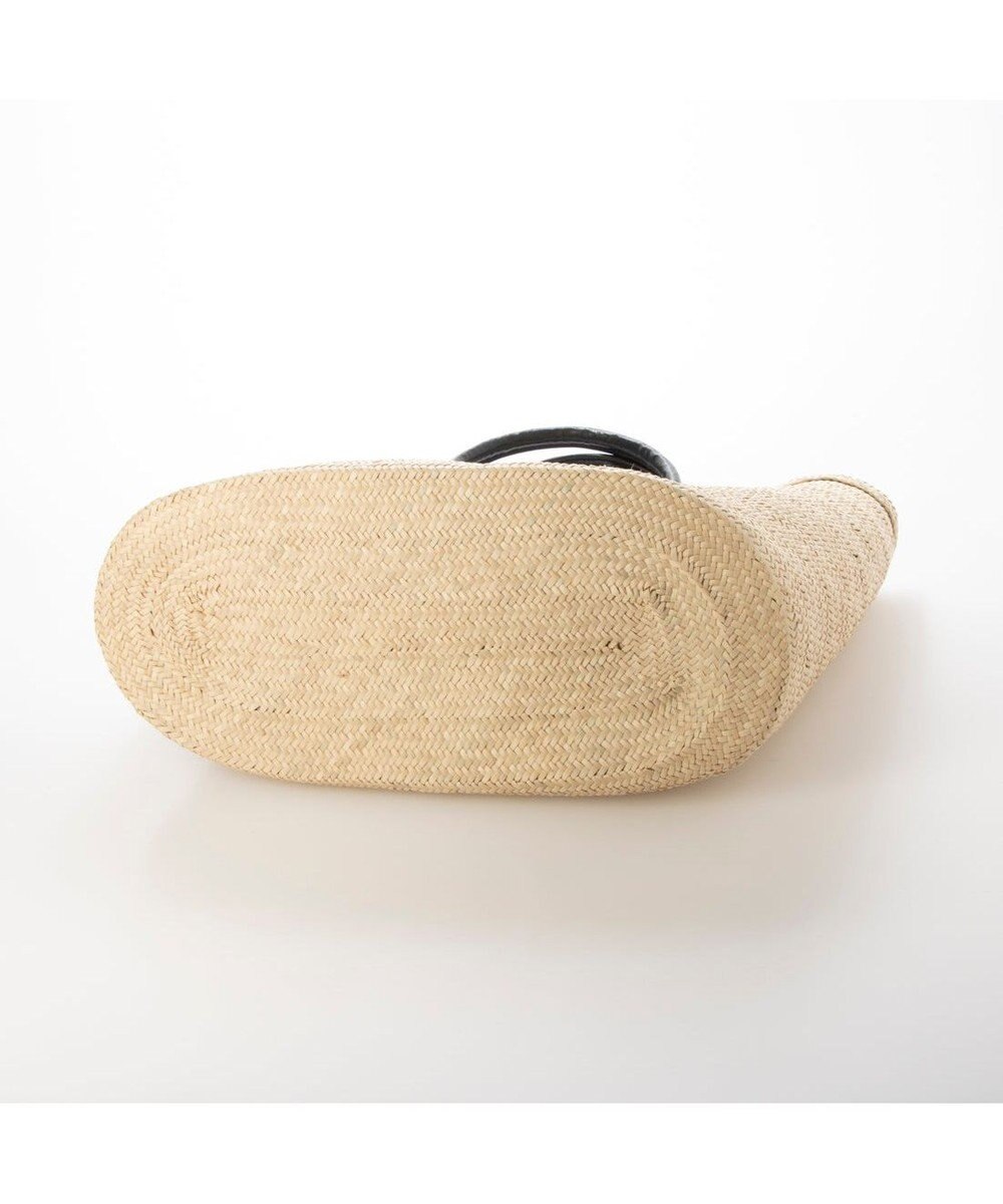 UNBILLION ペルケ perche / 牛革付属椰子かごマルシェバッグ 