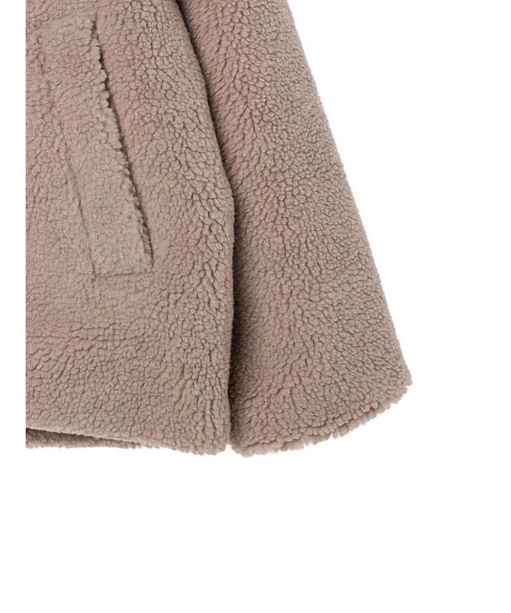 Green Parks スタンドカラーボアブルゾン 