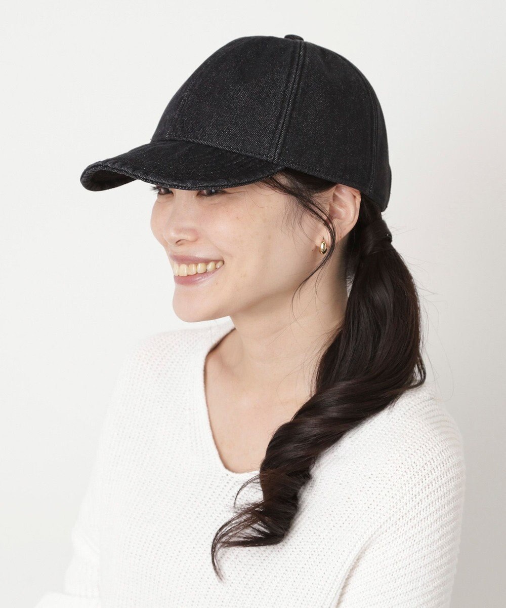 MOONBAT FURLA(フルラ)デニムキャップ  UVカット 帽子 