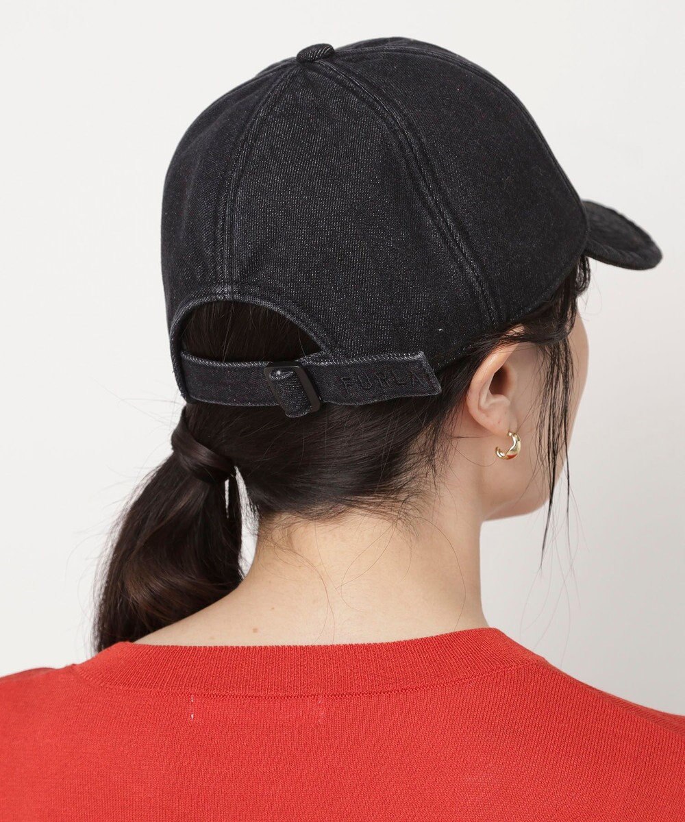 MOONBAT FURLA(フルラ)デニムキャップ  UVカット 帽子 