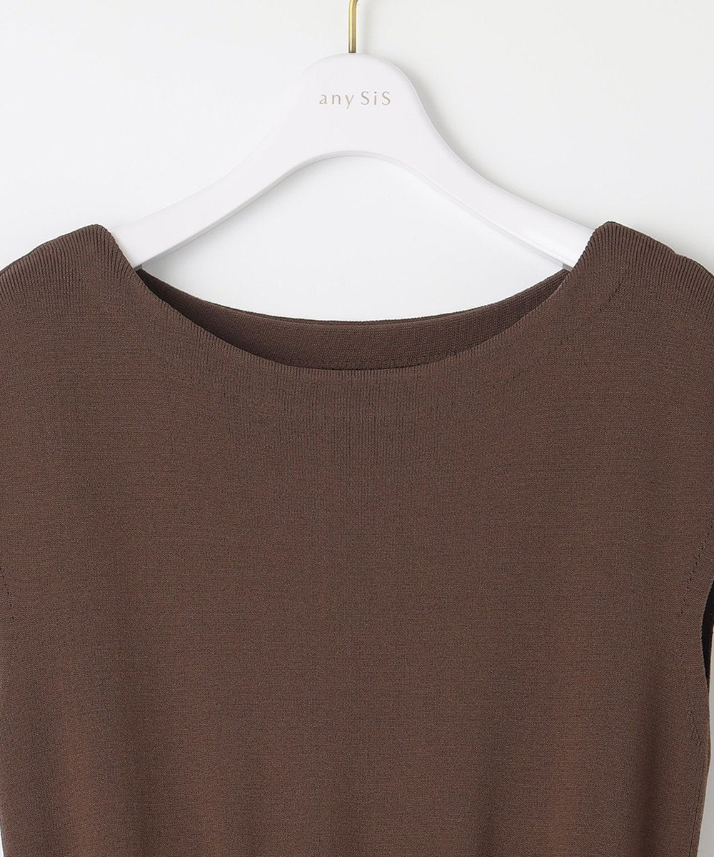 ANY SIS 【洗える】オンブレーチェックコンビ ワンピース 