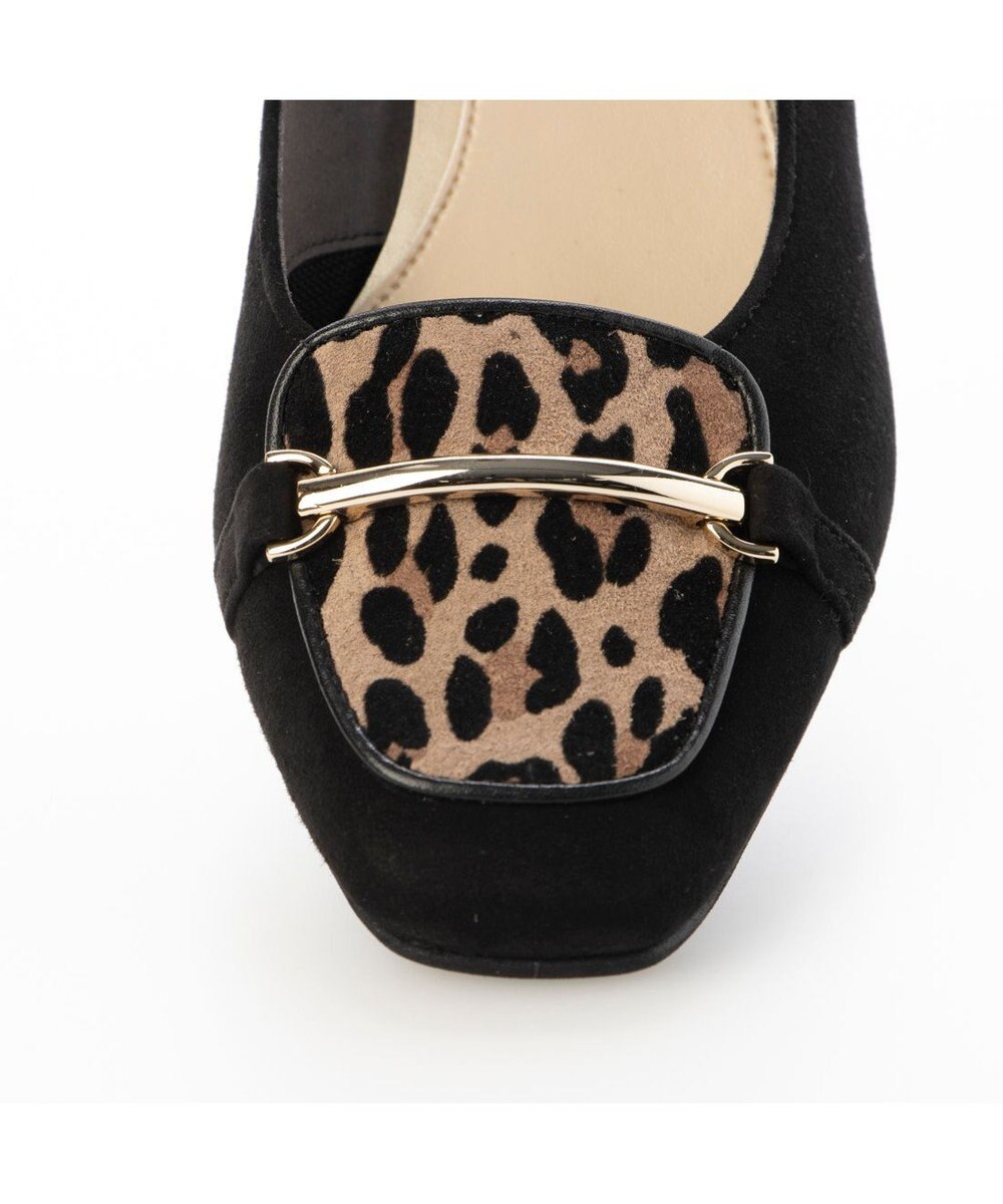 Riz raffinee <Riz raffinee>スクエアトゥヒールアップローファー 