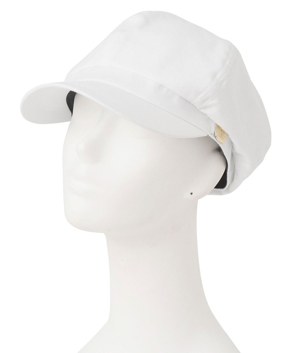 MOONBAT ポール & ジョー (PAUL & JOE ACCESSOIRES) ロゴプレート 無地 キャスケット 