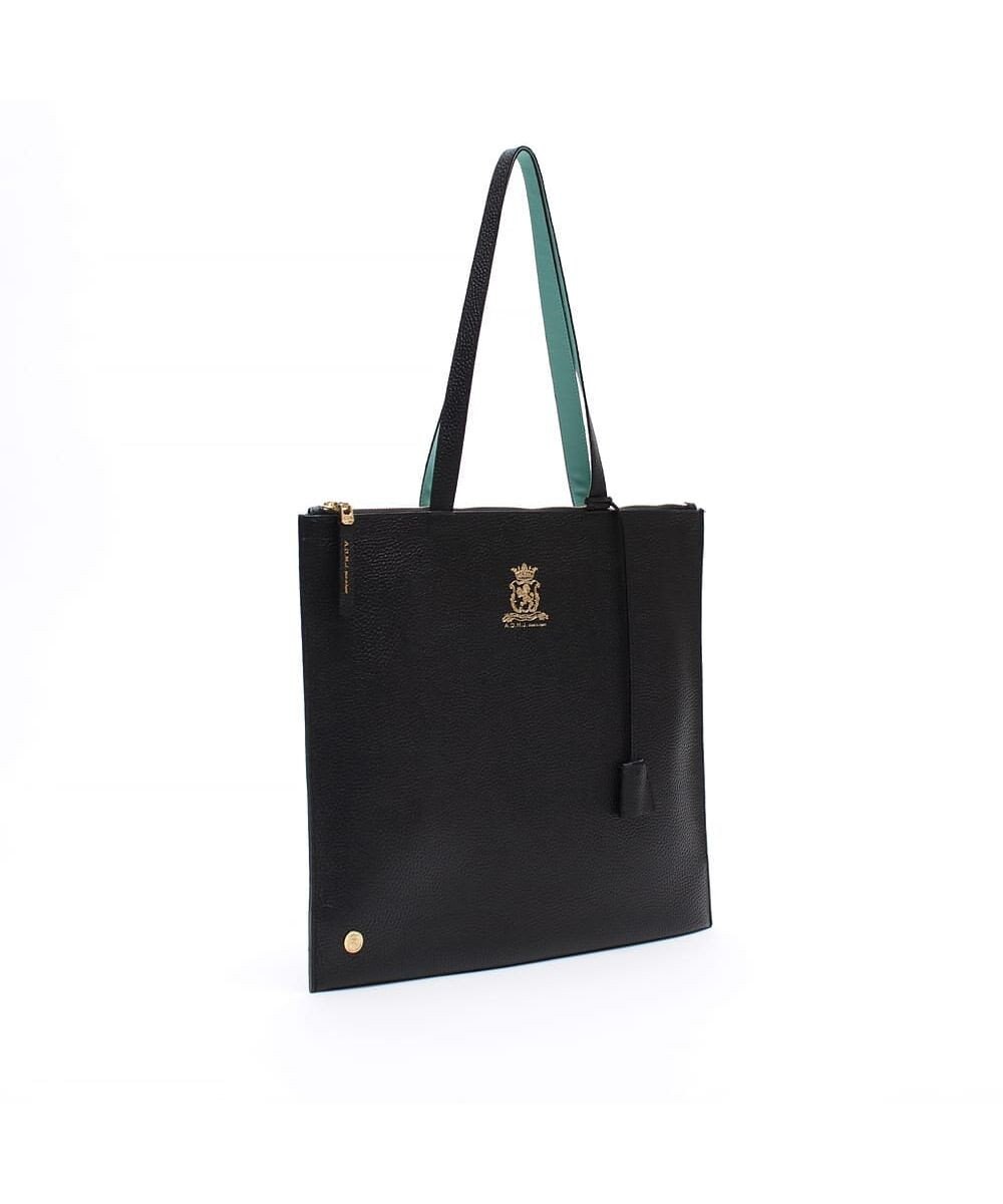 A.D.M.J. 牛革スリムショルダートート39cm 