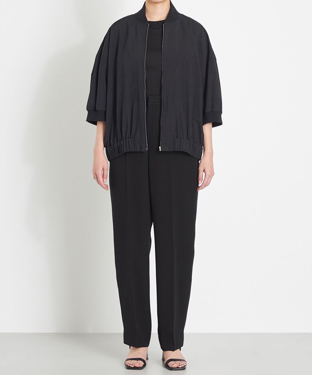 NAVE 【ReNAVE　撥水機能・UVカット・透湿・接触冷感・洗える】ナイロンタスランブルゾン 