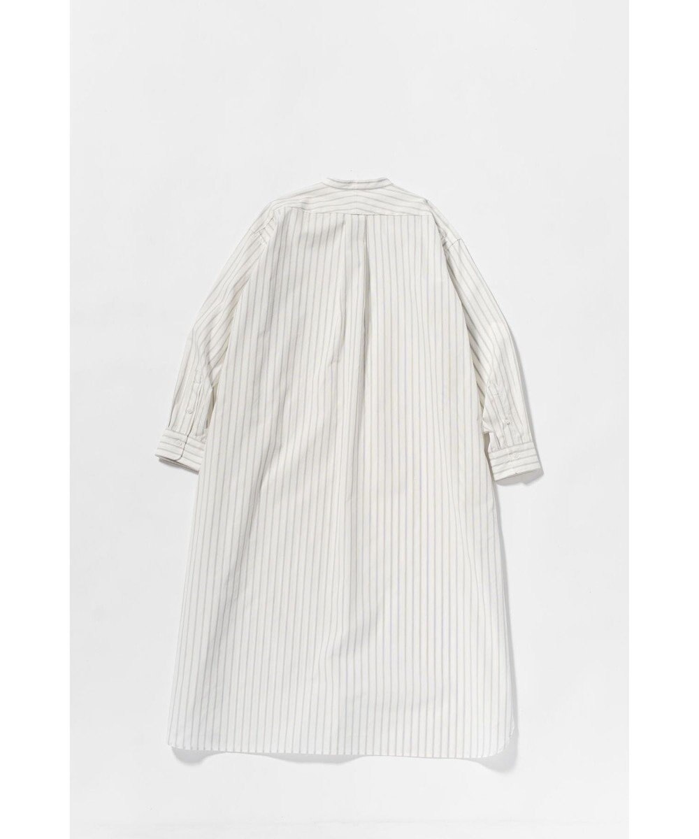 LENO STRIPE SHIRTS DRESS / ストライプシャツドレス 