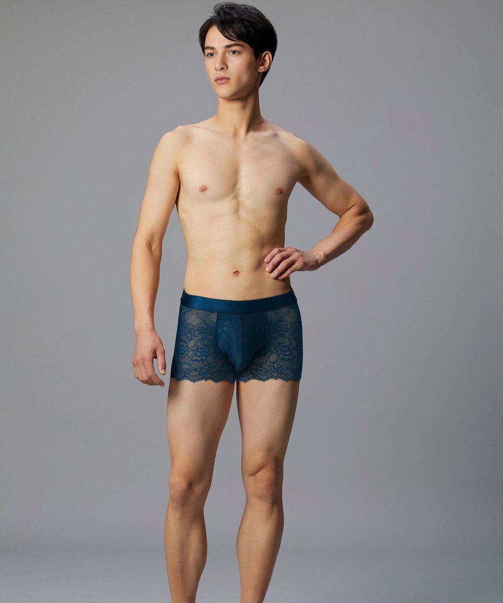 WACOAL MEN ボクサーパンツ 【レースボクサー】 美しさと快適さを追求 通気性 前閉じ WT3822 /ワコールメン 