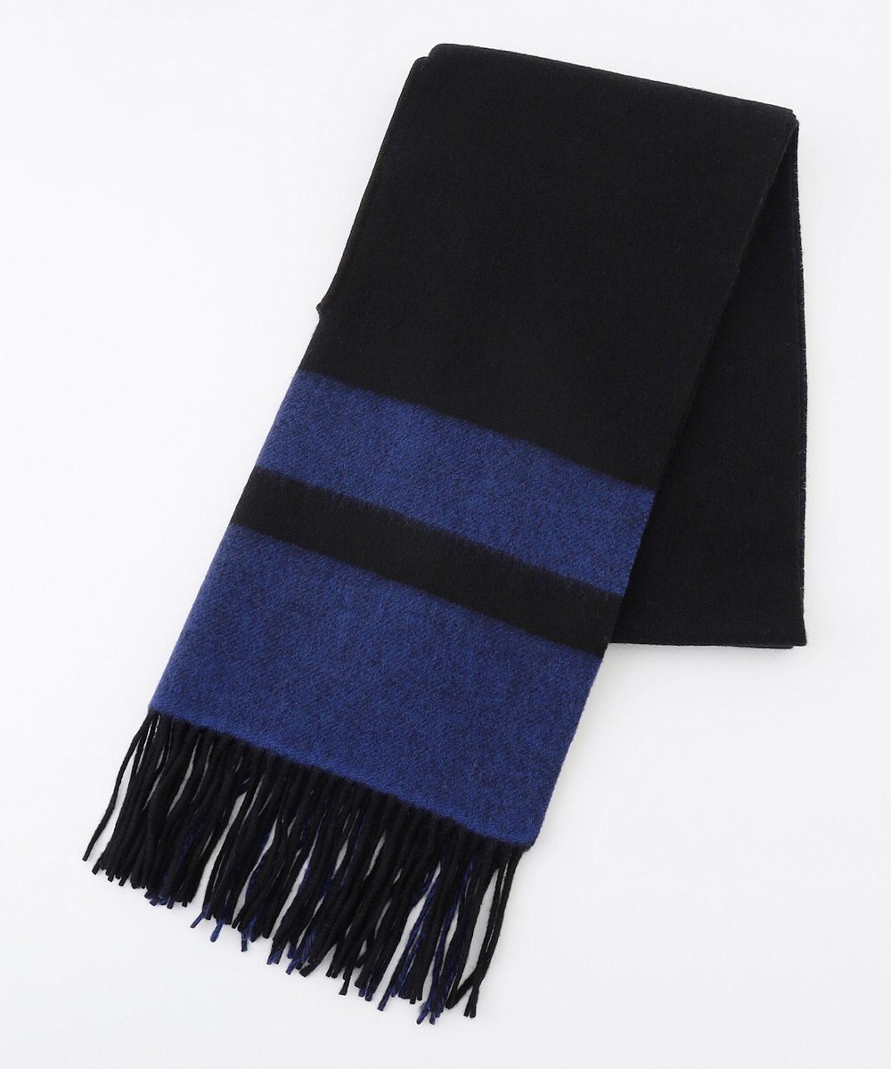 ICB 【リバーシブル可】アイレット 大判ストール 