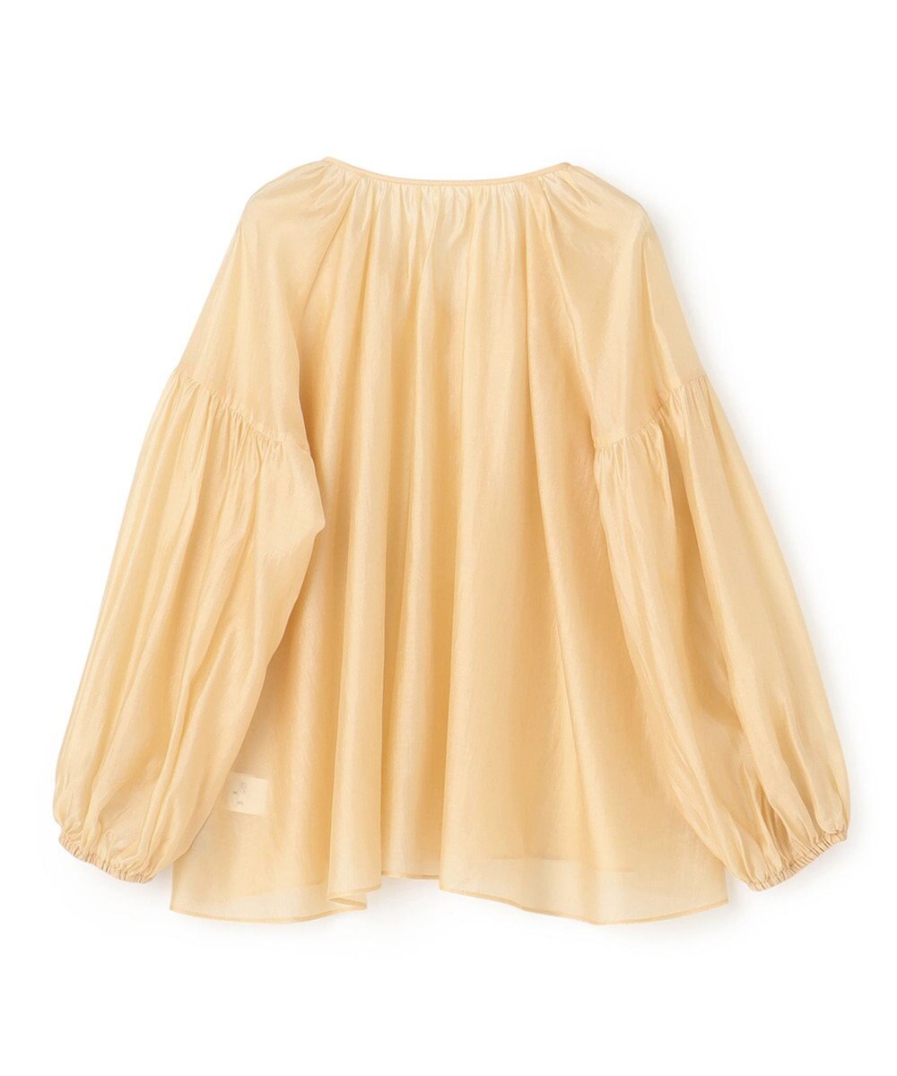 UNFILO シアーギャザーブラウス 