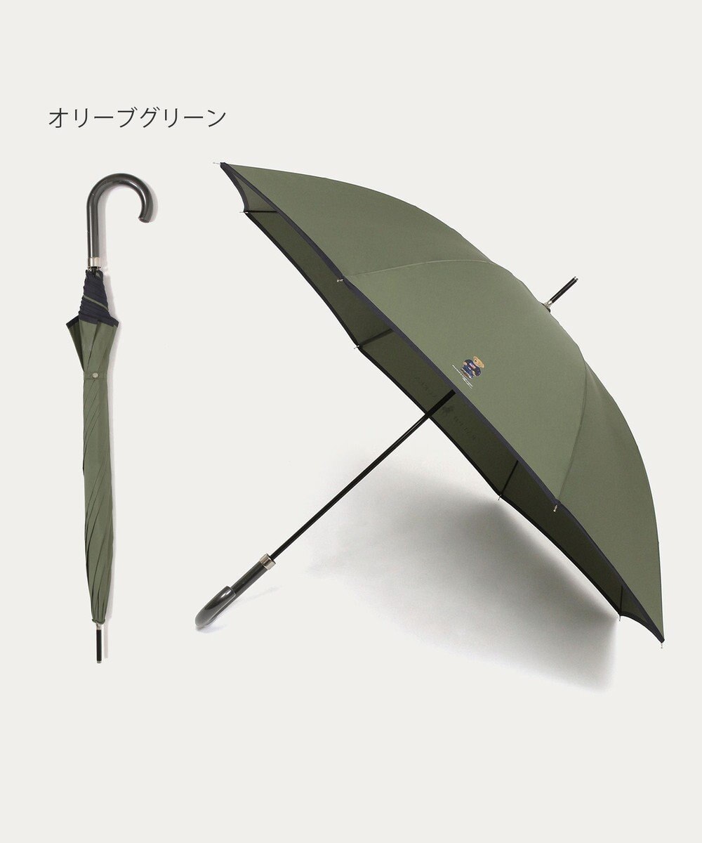MOONBAT 【WEB限定】POLO RALPH LAUREN(ポロ ラルフローレン)FLAG BEAR 雨傘 長傘 ユニセックス 