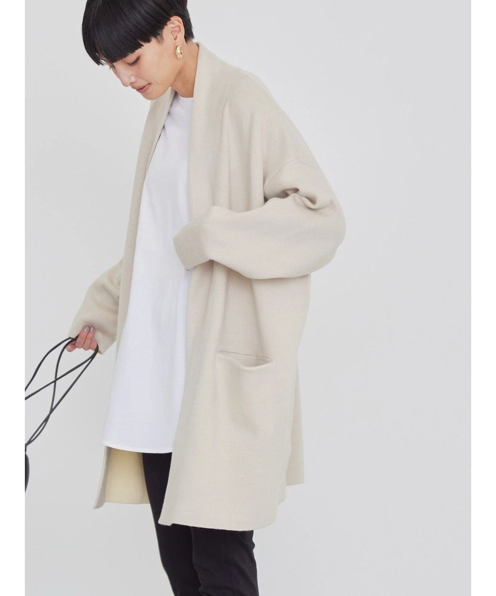 AMERICAN HOLIC バイカラーニットコーディガン 