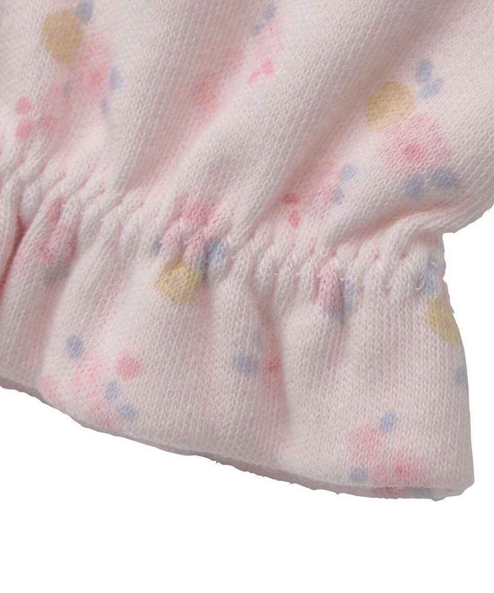 MIKI HOUSE HOT BISCUITS スムース素材総柄ミトン 