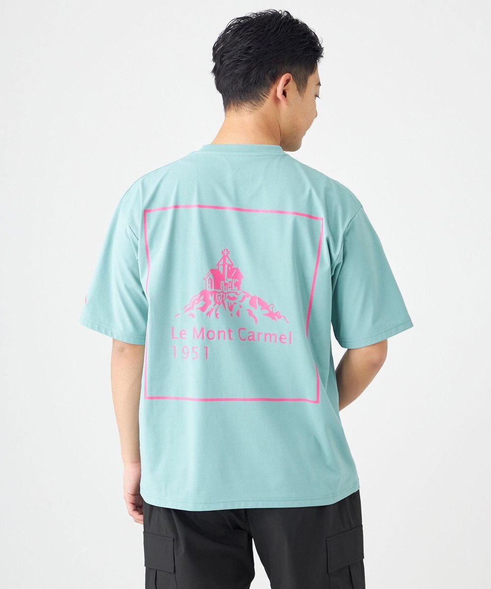SHARE PARK MENS 【UVカット・吸水速乾・ストレッチ・軽量 】バックプリントポケットTシャツ（L・XLサイズ） 