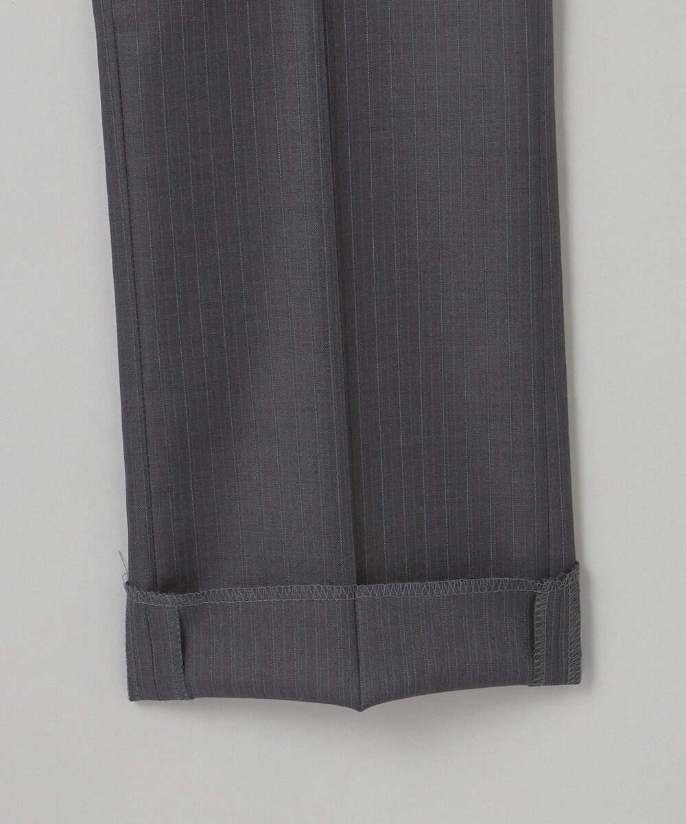 GOTAIRIKU 【Loro Piana Fabric】365 通年スーツ(グレー×ストライプ) 