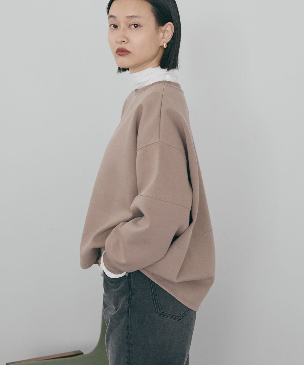 AMERICAN HOLIC 【WEB限定】袖タックコクーンポンチプルオーバー 