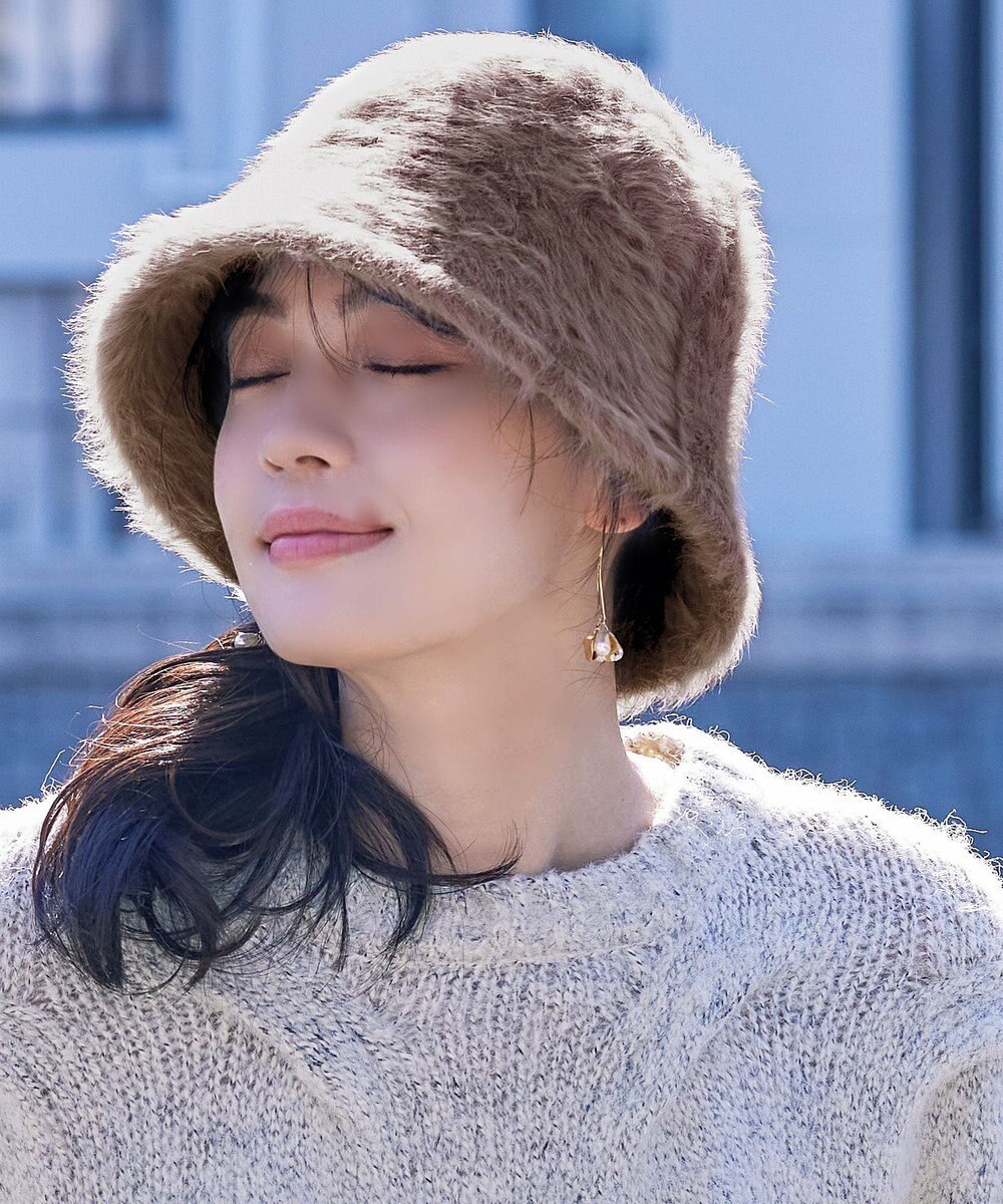 Tiaclasse ファーバケットハット 