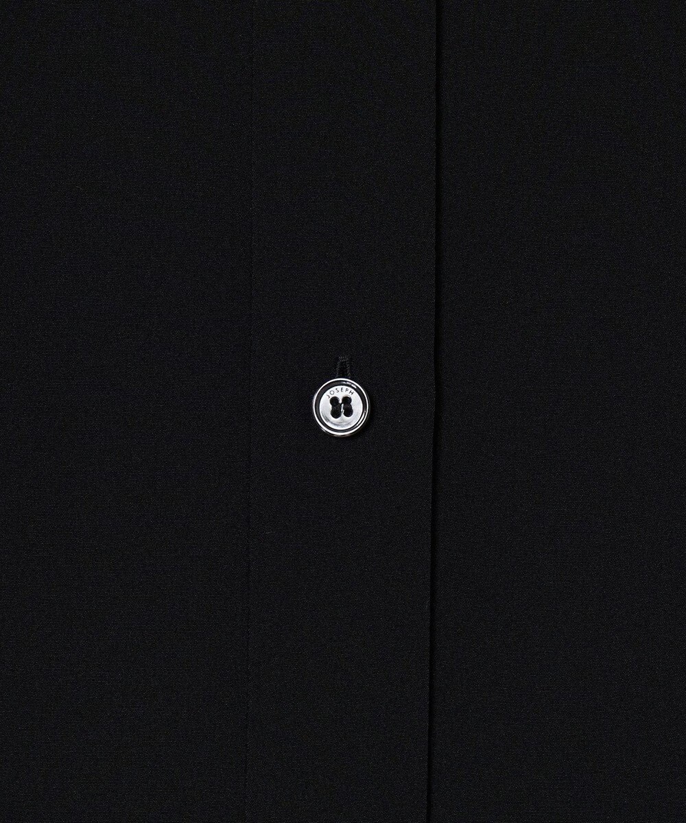 JOSEPH クレープ ド ソワ　ミディドレス 