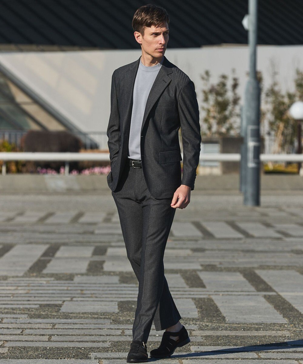 GOTAIRIKU セットアップ対応【カイテキ７機能】ドライジャージー ジャケット_ヘリンボーン柄(26年モデル) 