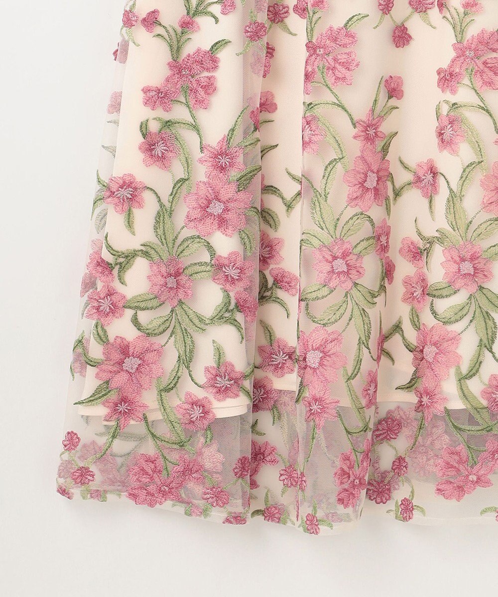 GRACE CONTINENTAL スモール3Dフラワードレス 