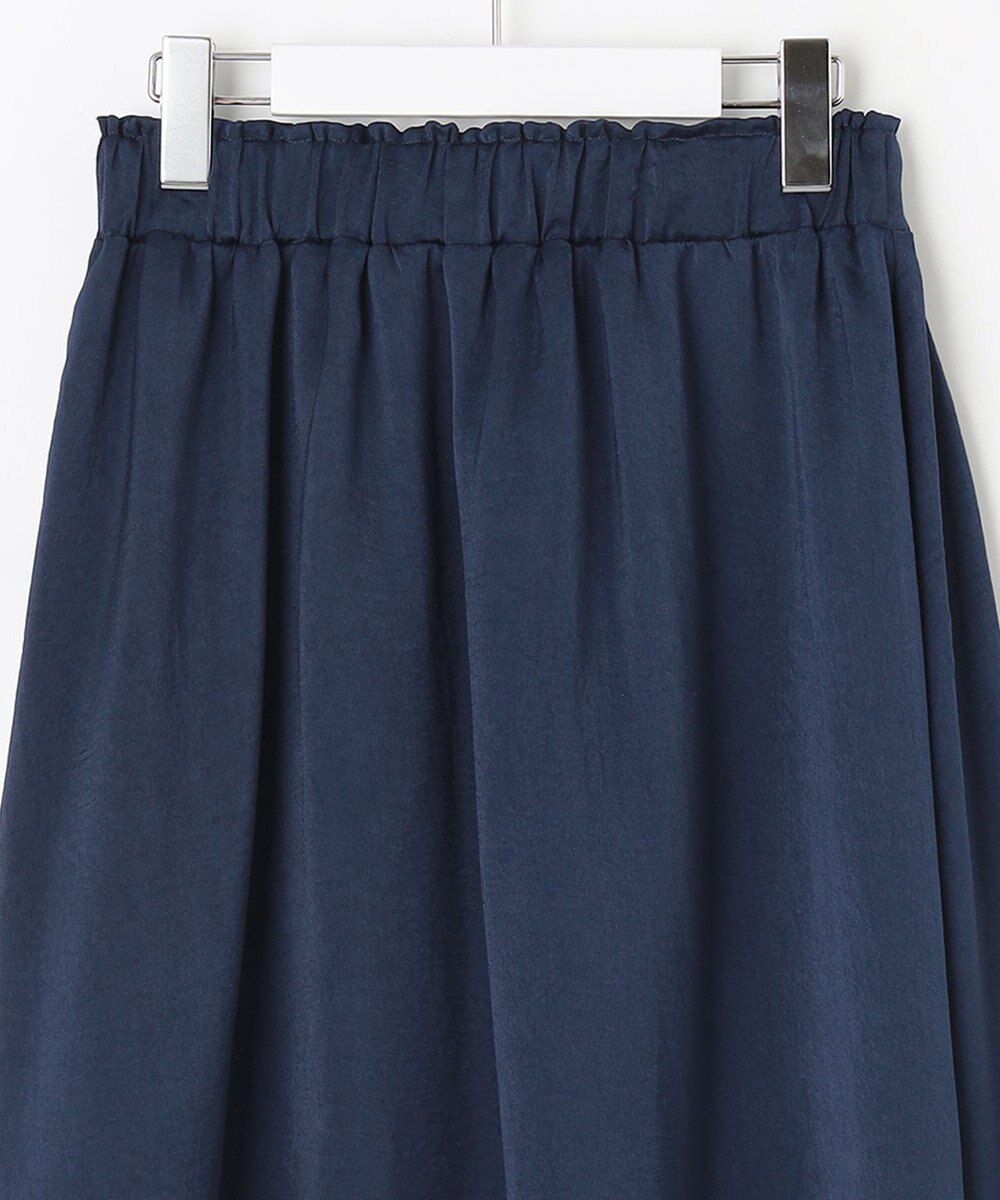 Feroux サテンギャザー スカート 