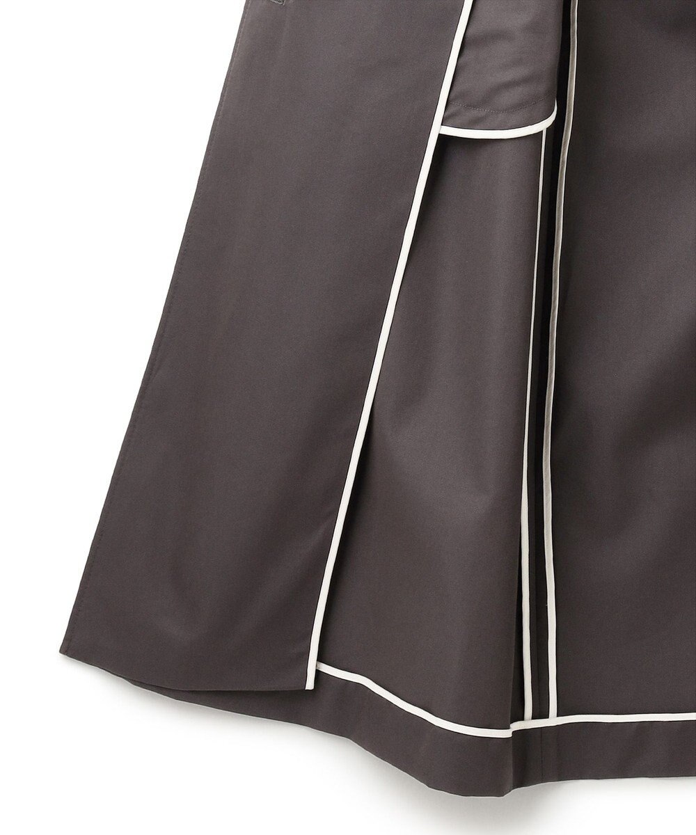 ICB TCシャンブレーツイル 2WAYトレンチコート 