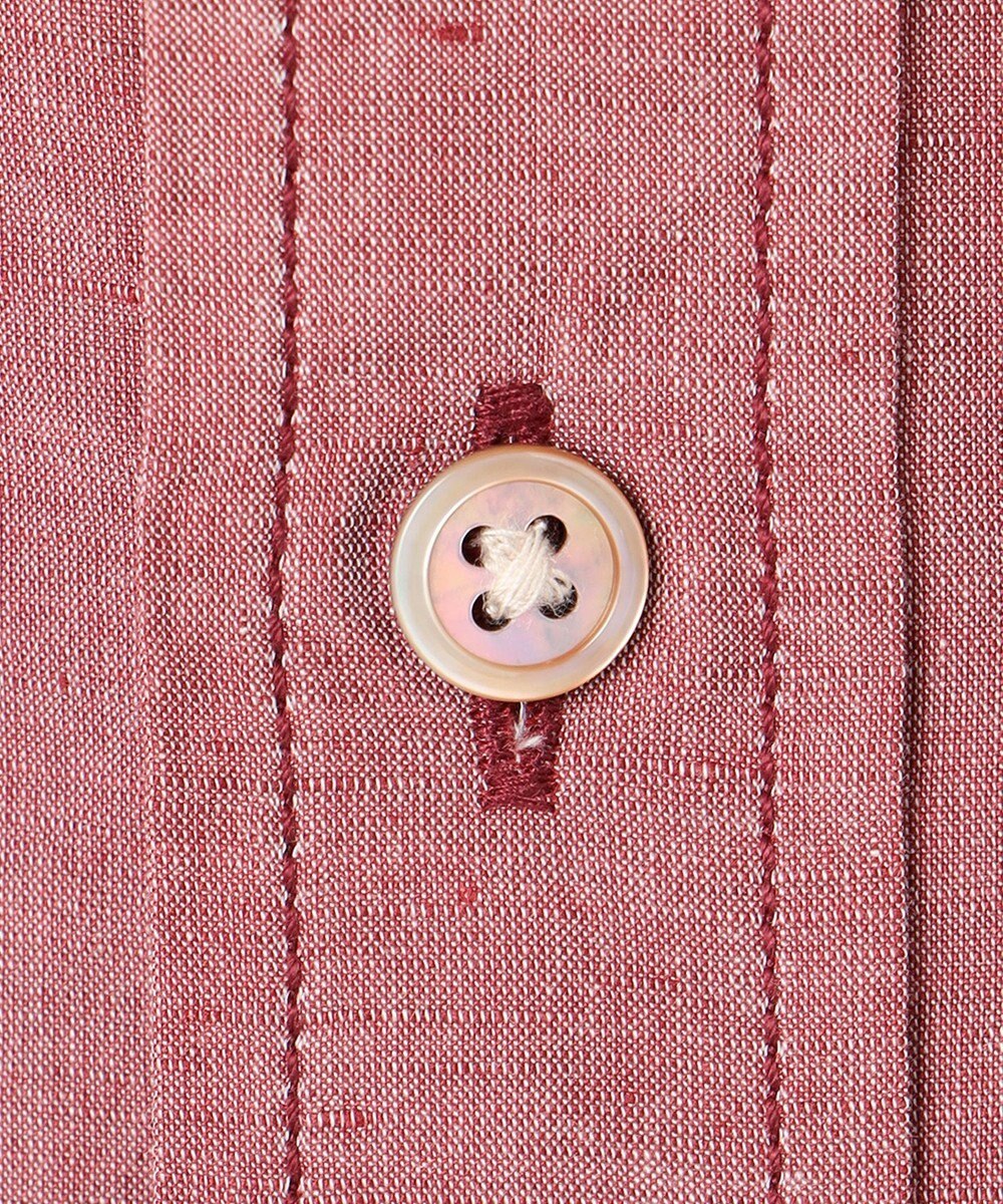 JOSEPH ABBOUD 【オーガニックコットン】リヨセルリネン シャツ 