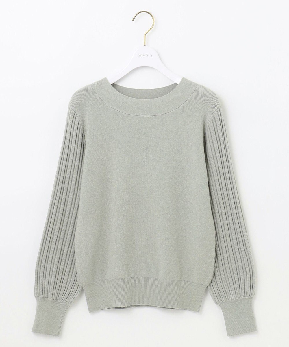 ANY SIS 【洗える】冬のシャルマン パフスリーブ ニット 