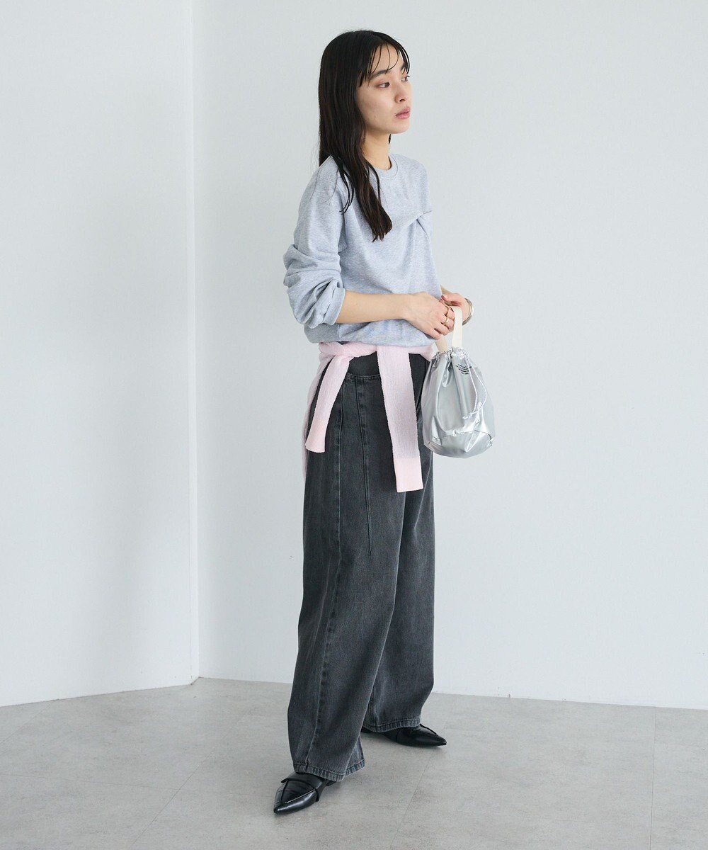 CRAFT STANDARD BOUTIQUE ミニ裏毛ツイストプルオーバー 