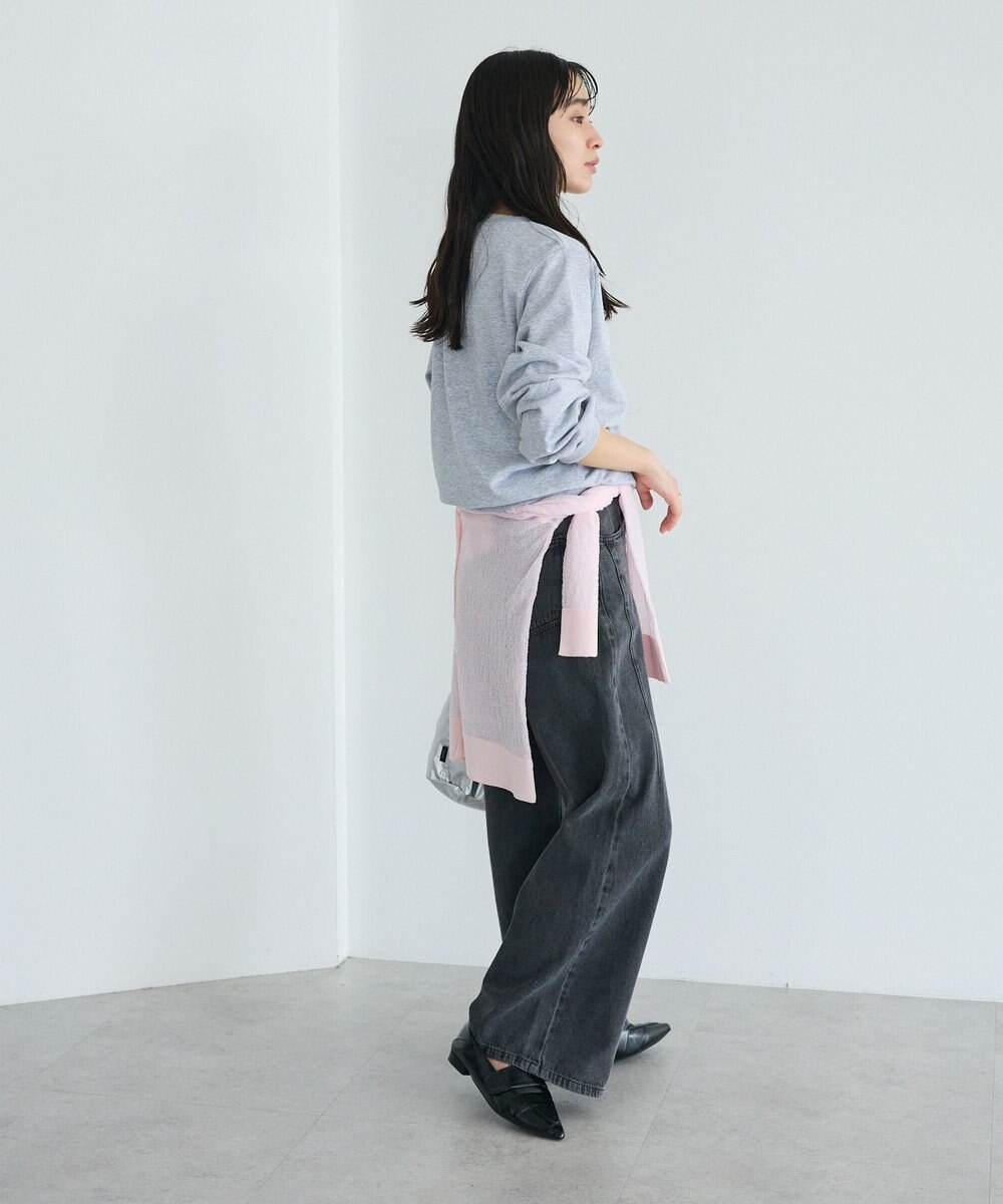 CRAFT STANDARD BOUTIQUE ミニ裏毛ツイストプルオーバー 