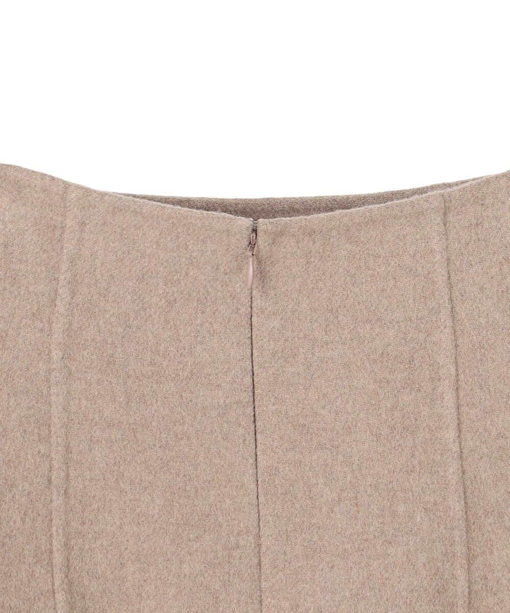 BEIGE， BOW / ウールリバー Iラインスカート 