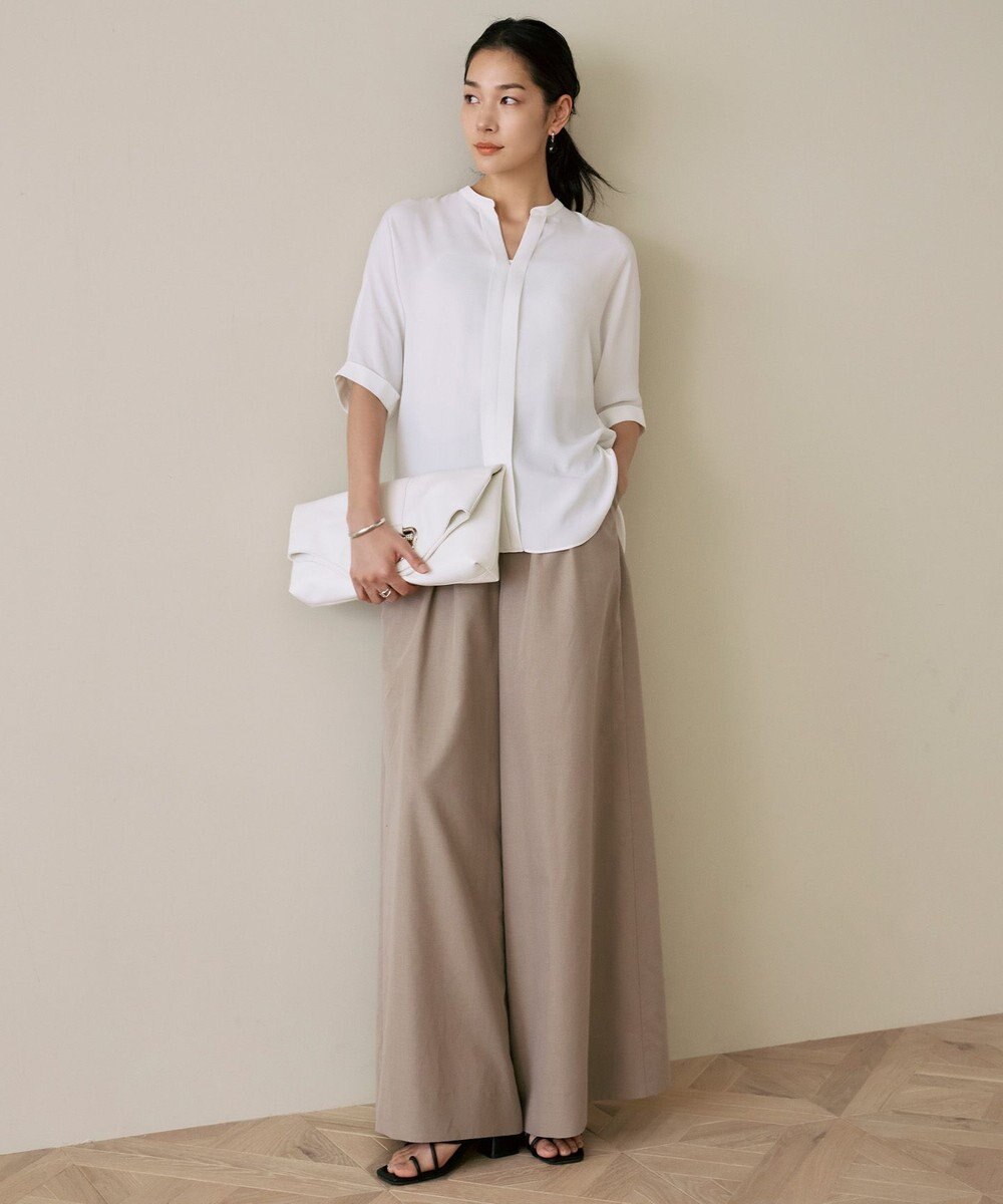 ICB L 【一部カラーのみ接触冷感・洗える】UnleashLite タックパンツ 