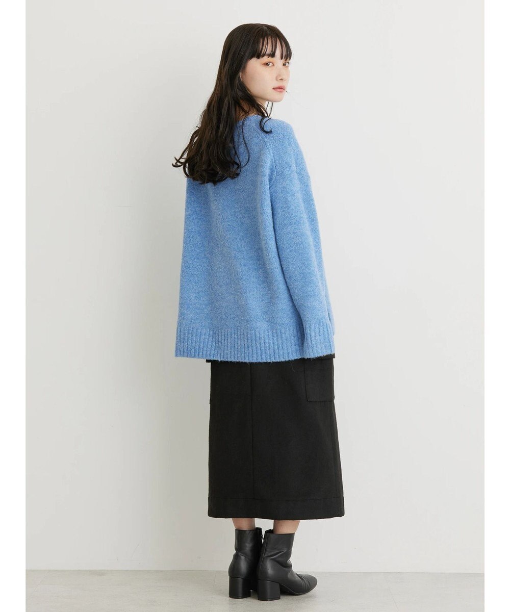 AMERICAN HOLIC ＭｉｘヤーンＶネックニットプルオーバー 