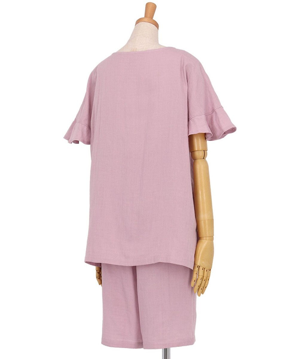 Wing パジャマ 綿100%(本体) 二重ガーゼ 5分袖 半袖 5分丈 レディース EP1002 ウイング／ワコール 