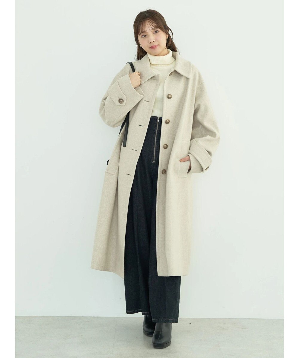 earth music&ecology ステンカラーコート（無地） 