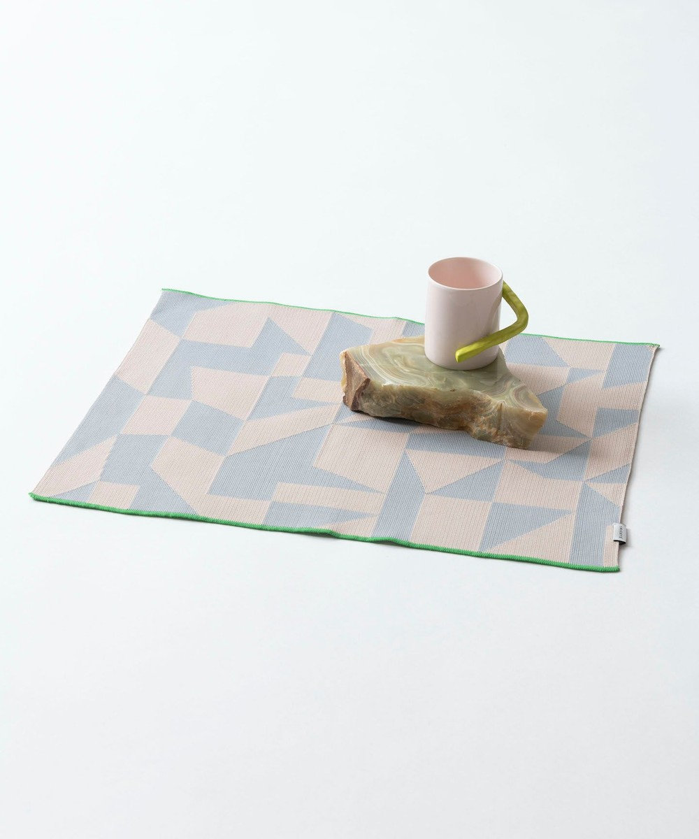 TRICOTE Kika Place MAT／幾何ランチョンマット 95GRAY